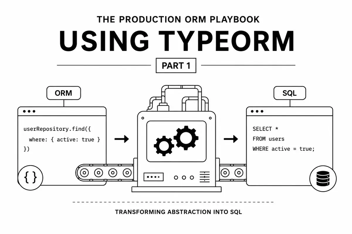 The Production ORM Playbook using TypeORM Part 1